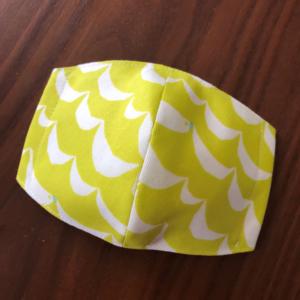 【A型ハンドメイド作品】キッズ裏ガーゼ布立体マスク